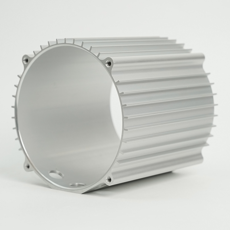Innerdiameter 145 Extruderat aluminiummotorhus för luftkonditioneringsapparat
