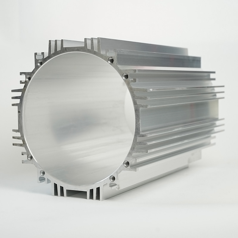 Innerdiameter 215 Extruderat aluminium luftkonditioneringsmotorhus