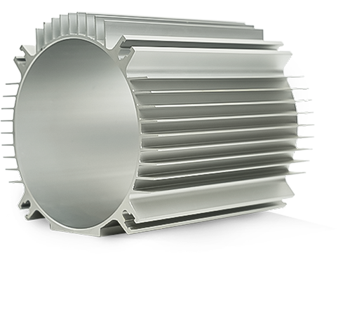 Aluminium Motor Housing Inner Diameter 151-260